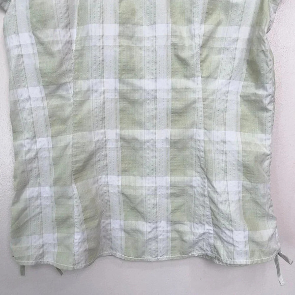 Kathmandu Womens 12 Short Sleeve Plaid Shirt - Picture 9 of 10